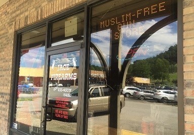 A Letcher County gun store owner has declared his store to be "Muslim Free."