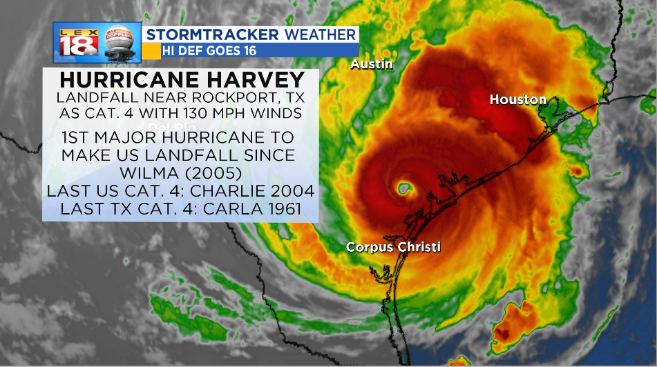 Hurricane Harvey Makes Landfall Continuous News and
