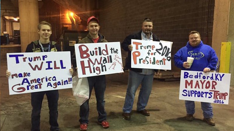 Image result for Trump louisville rally